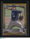 2025 Bowman Blake Wolters Chrome Prospects Gold Refractor #/50