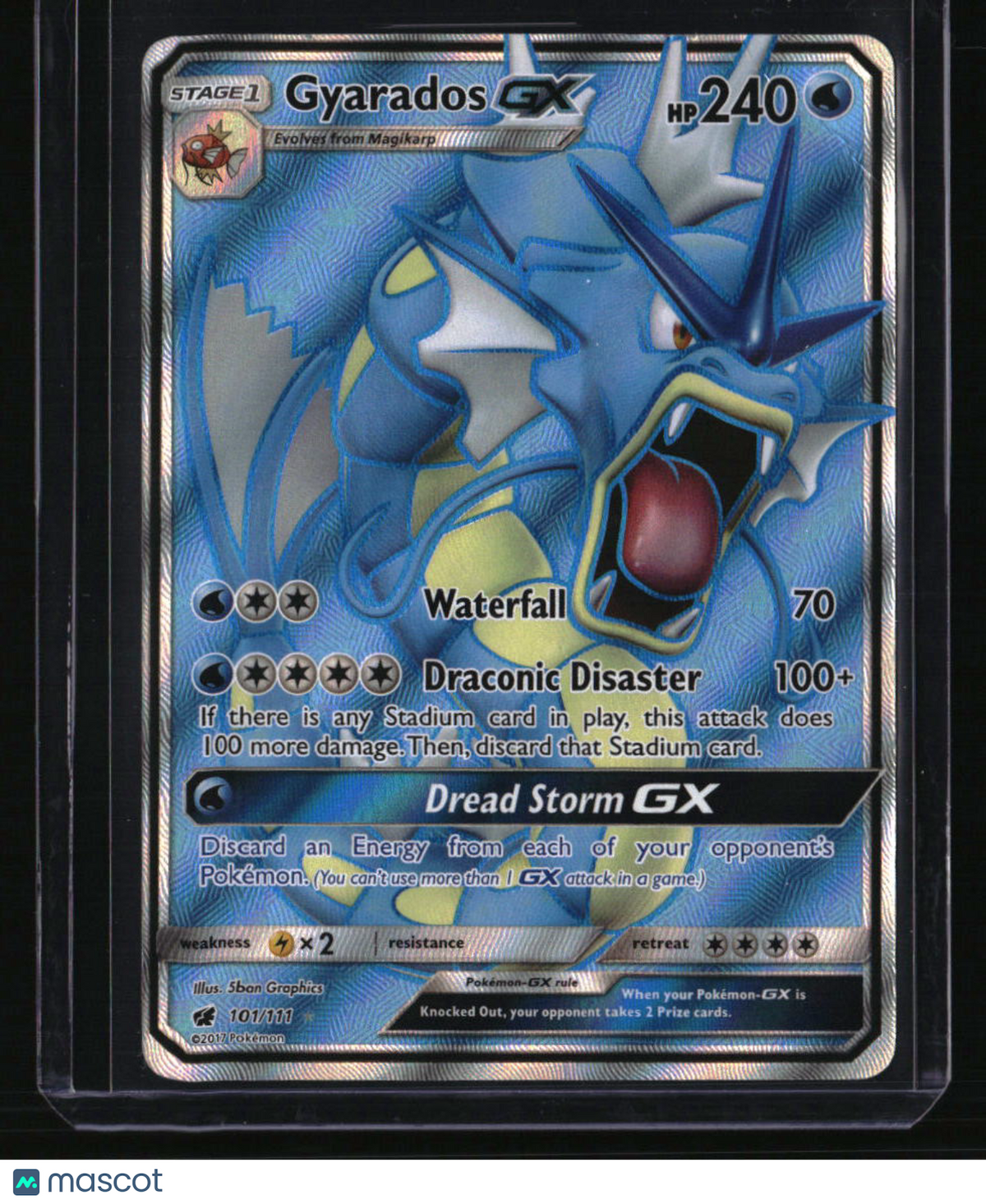 SM - Crimson Invasion Gyarados GX (Full Art)