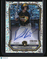 2026 Bowman Daniel Dickinson Chrome Prospect Autographs Speckle Refractors #/299