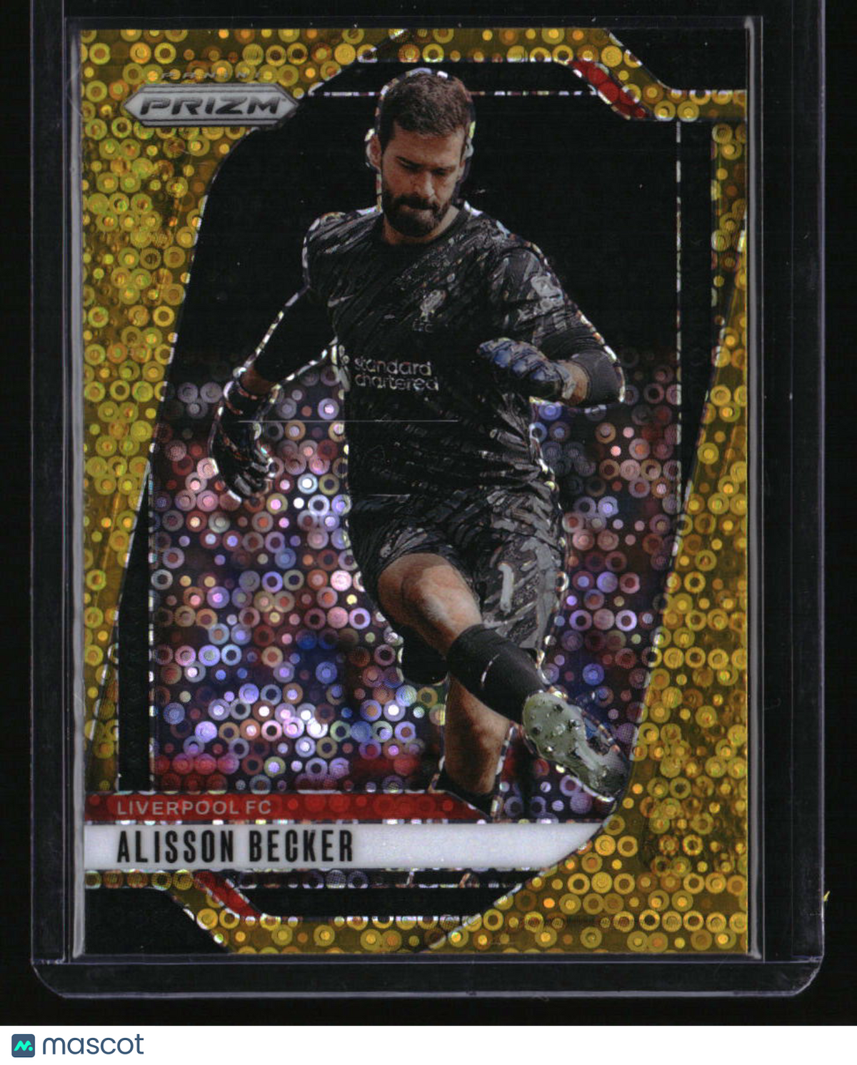 2024-25 Panini Prizm Premier League Alisson Becker Gold Breakaway #/10
