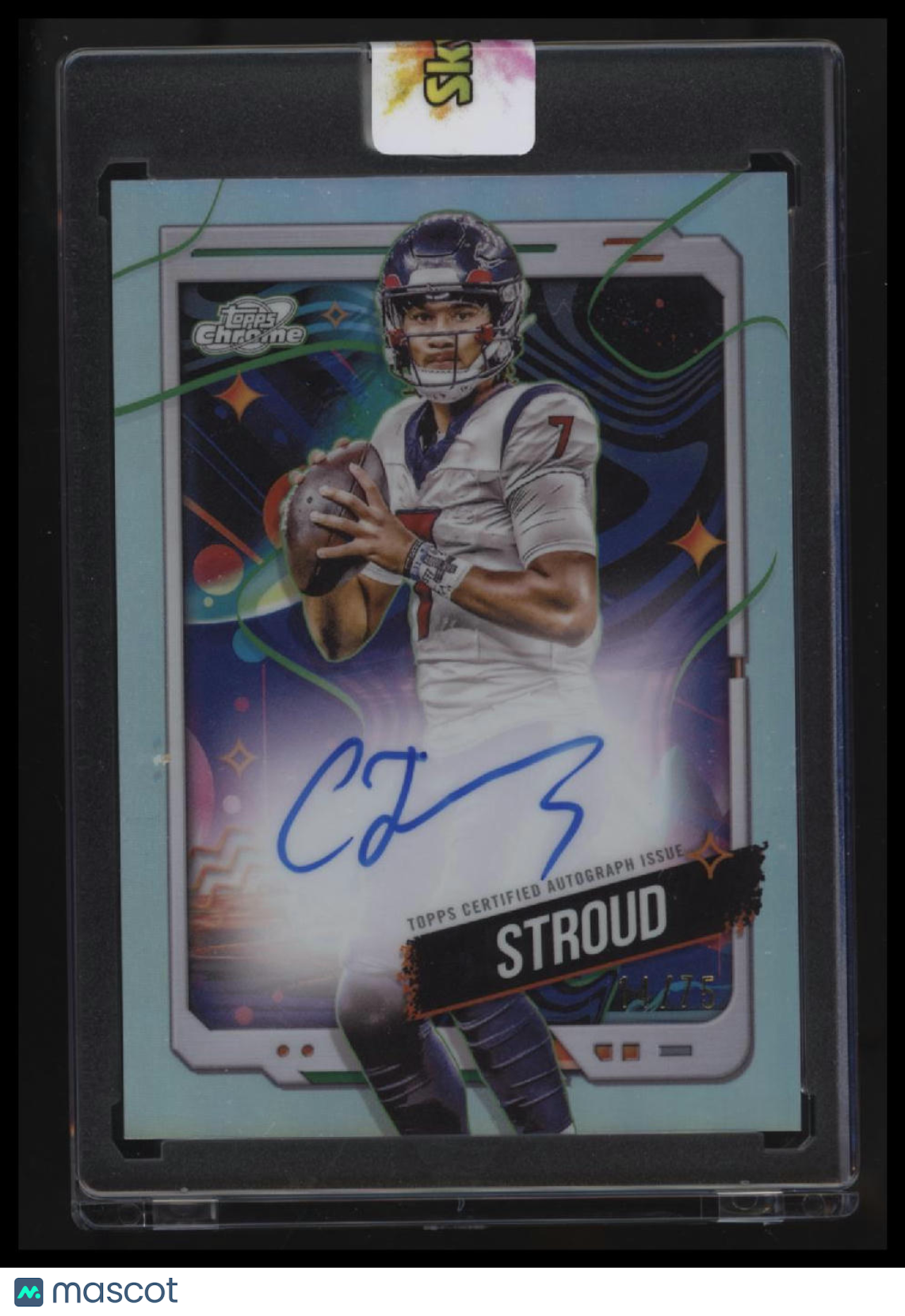 2024 Topps Chrome Cosmic CJ Stroud Cosmic Chrome Autographs #/75