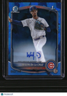 2025 Bowman Chrome Sapphire Edition Wilfri De La Cruz Prospect Auto #/199