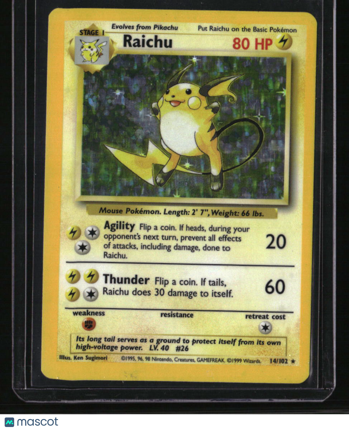 Base Set Raichu