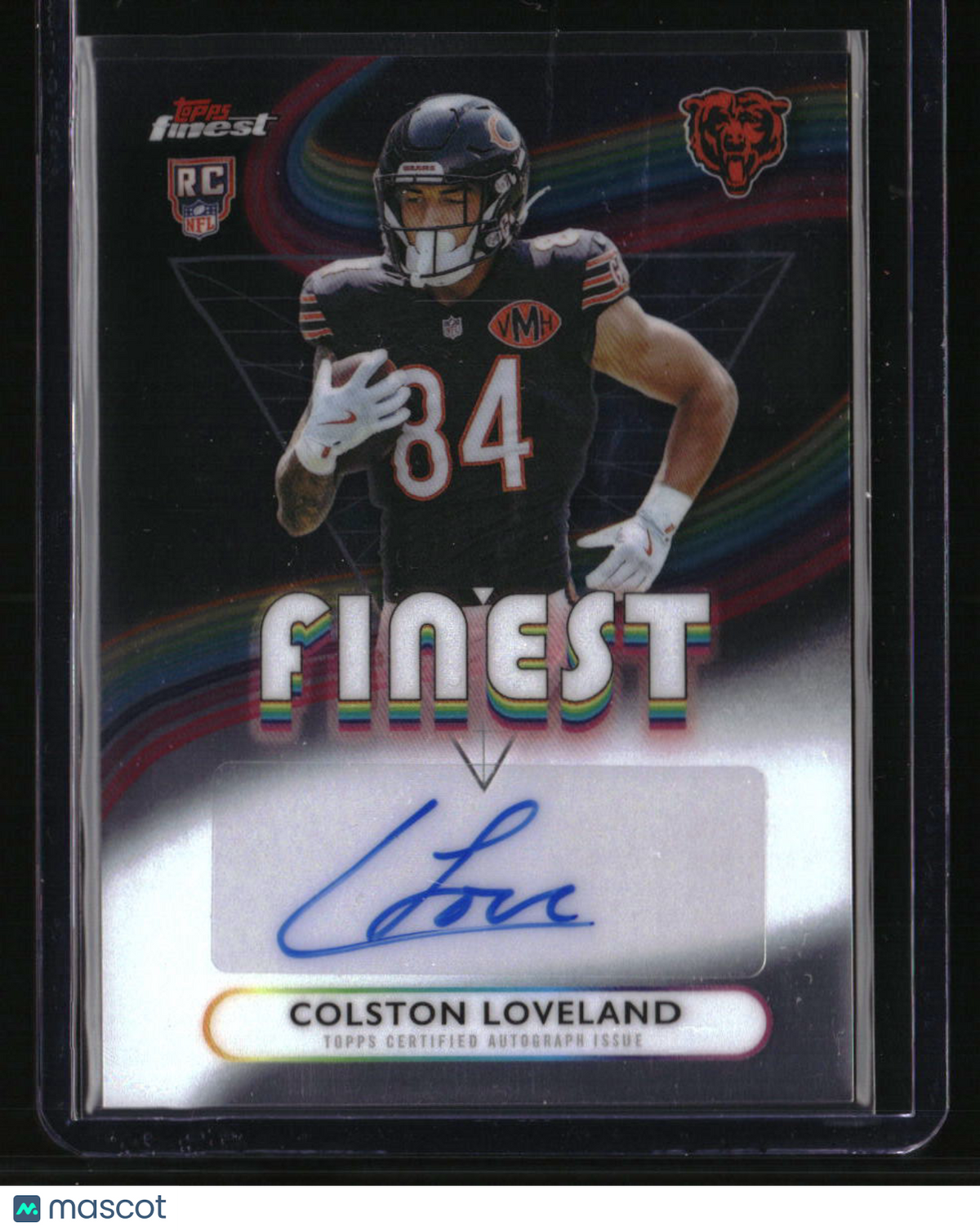 2025 Finest Colston Loveland Rookie Finest Autographs