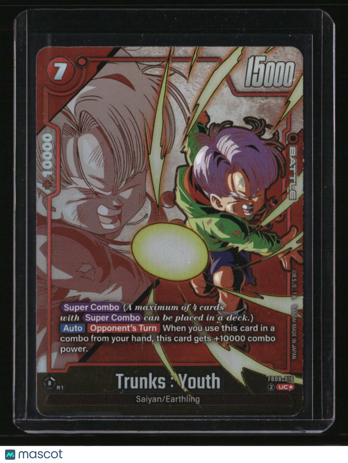 Saiyan's Pride Trunks : Youth (Alternate Art)
