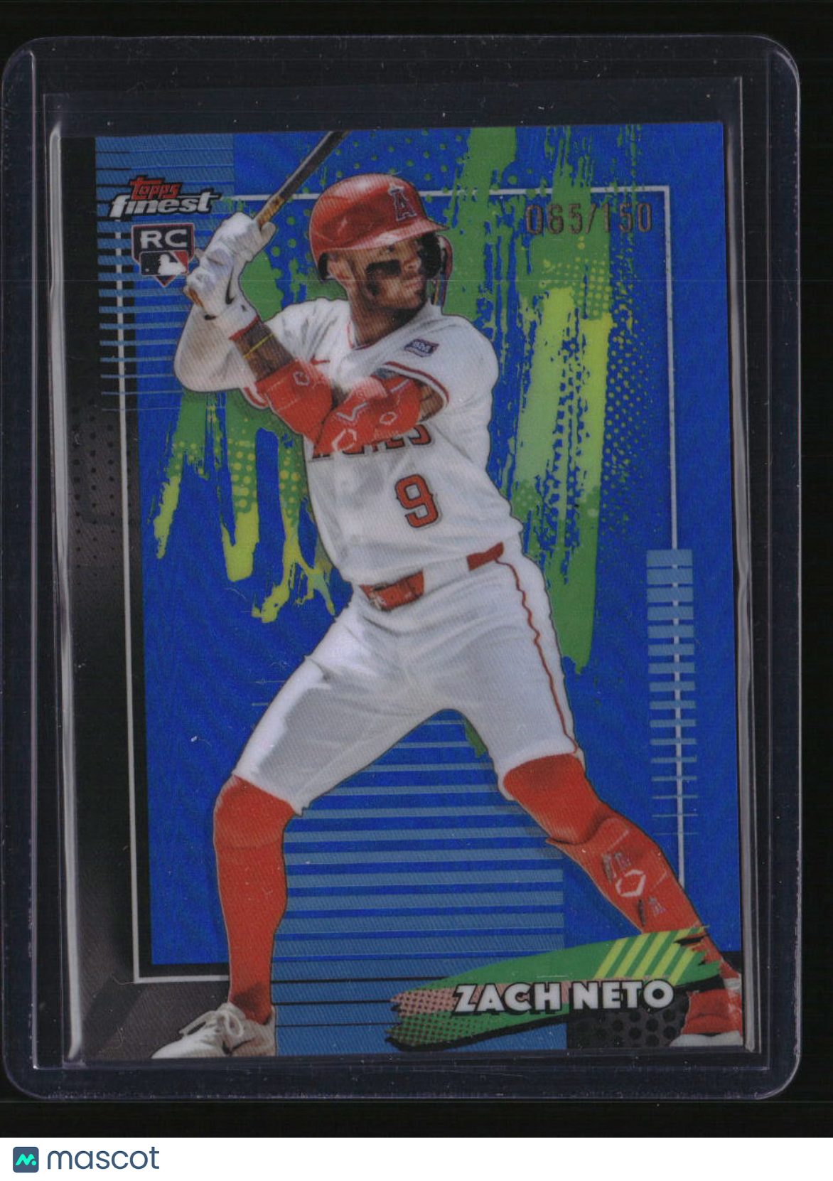 2026 Finest Zach Neto Blue Refractors #/150