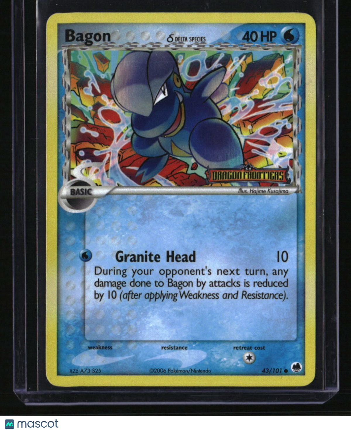 EX Dragon Frontiers Bagon (Delta Species) Reverse Holo