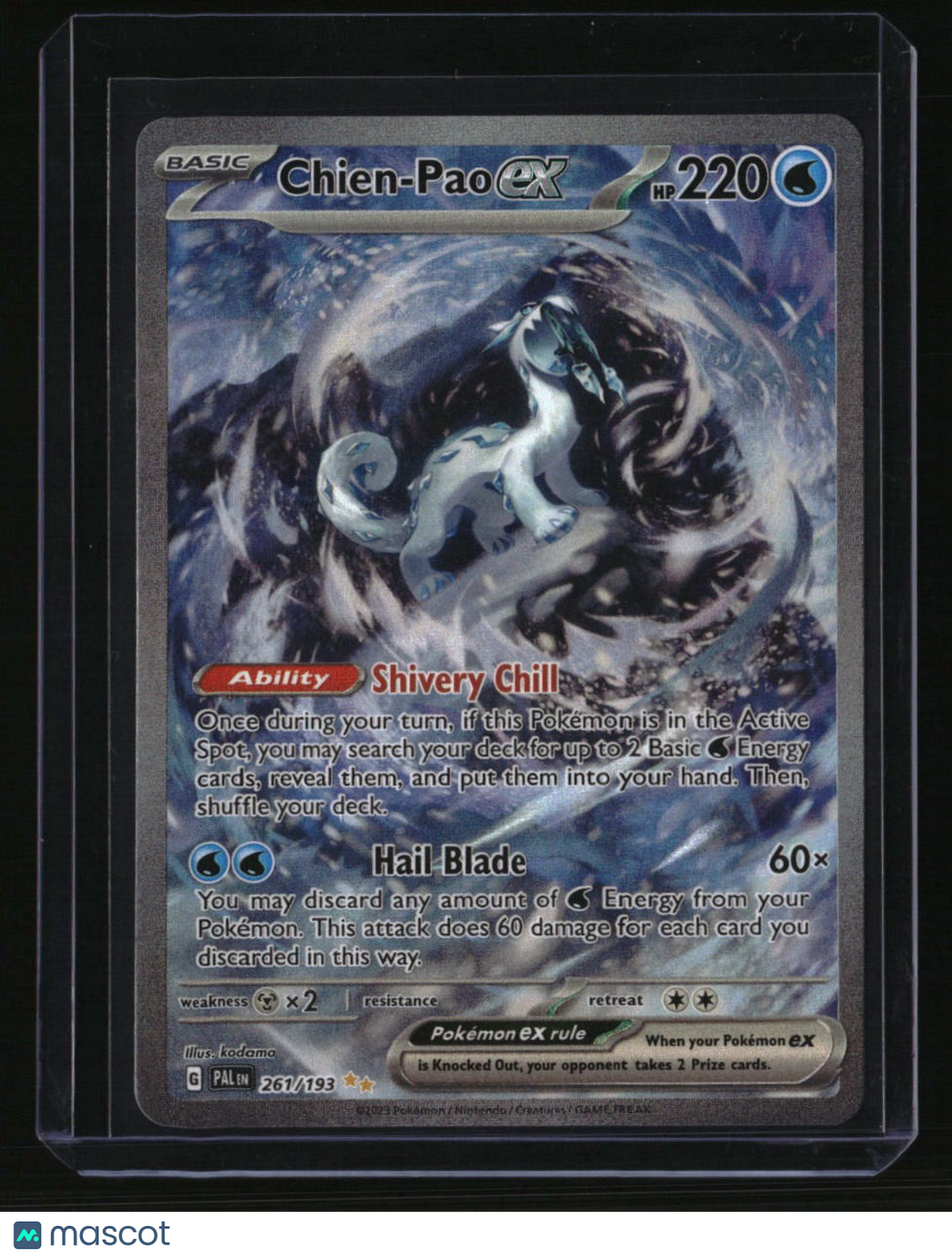 SV02: Paldea Evolved Chien-Pao ex