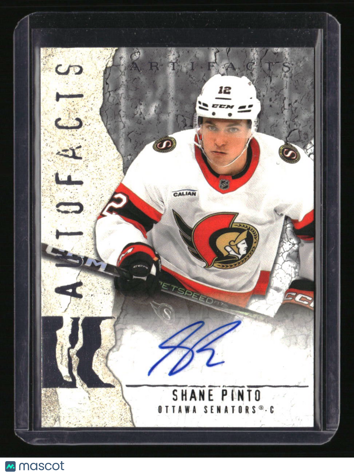 2025-26 Upper Deck Artifacts Shane Pinto Autofacts