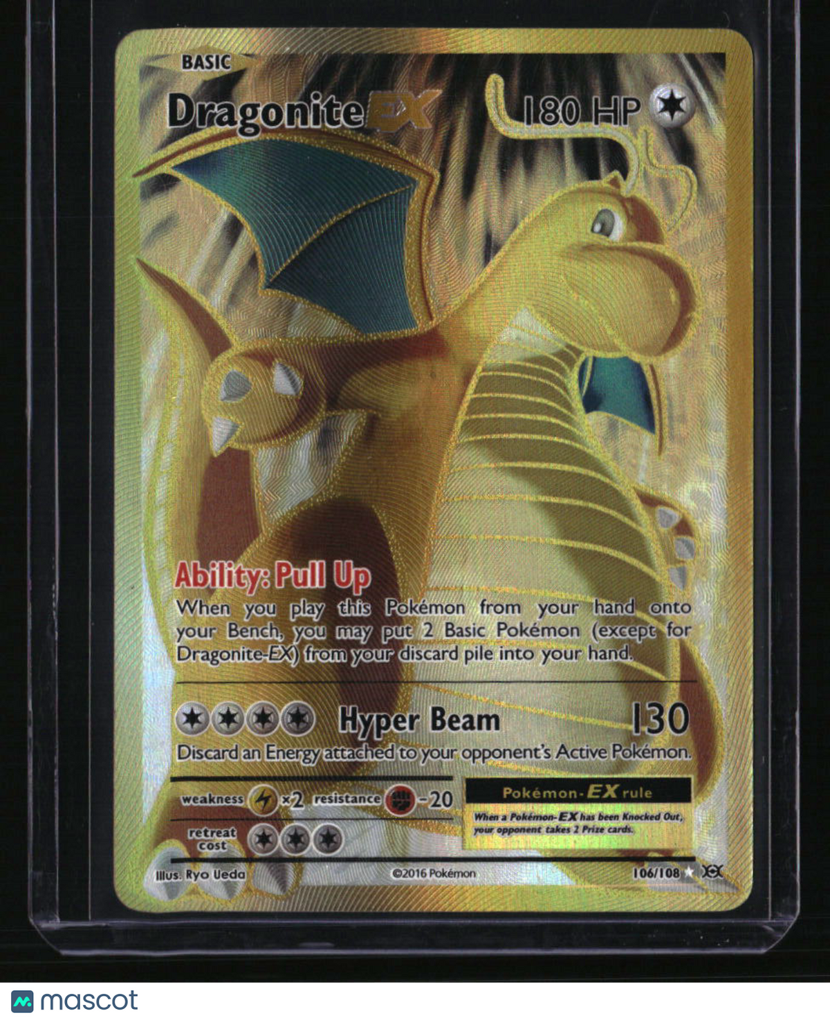 XY - Evolutions Dragonite EX (Full Art)