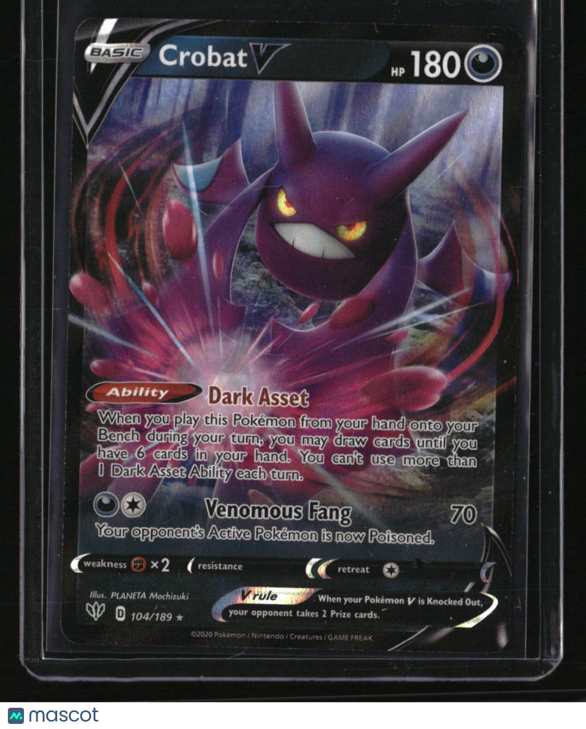 SWSH03: Darkness Ablaze Crobat V