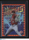2026 Finest Chase Burns Finest Phenoms Orange Geometric Refractors #/25