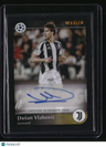 2024-25 Merlin UEFA Club Competitions Dušan Vlahović Autographs Black #/10
