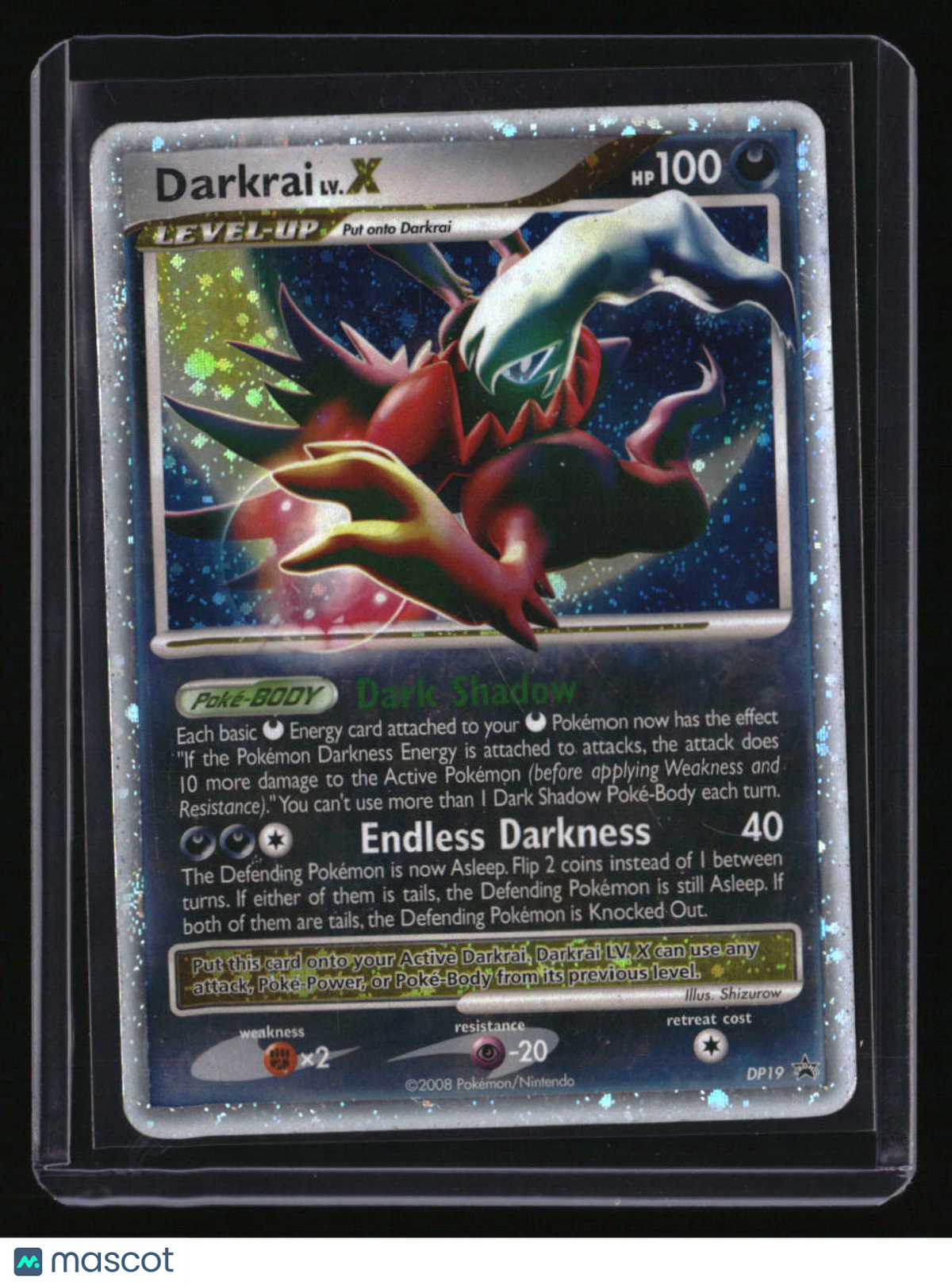 Diamond and Pearl Promos Darkrai LV.X