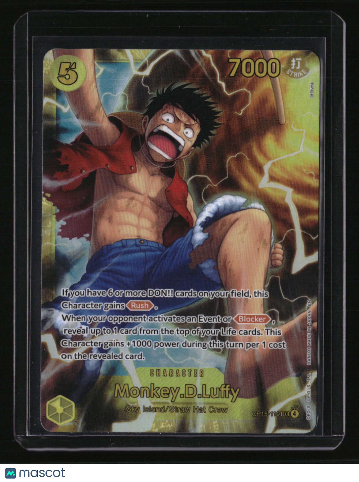 Adventure on Kami's Island Monkey.D.Luffy (OP15-119)