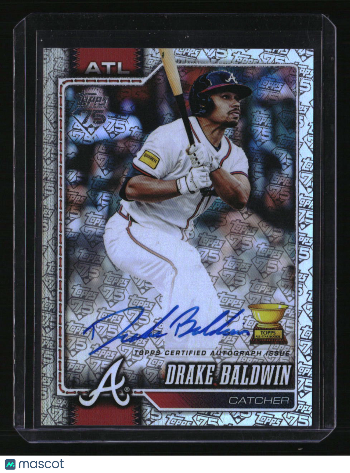 2026 Topps Drake Baldwin Flagship Real One Autographs 75th Anniversary #/75