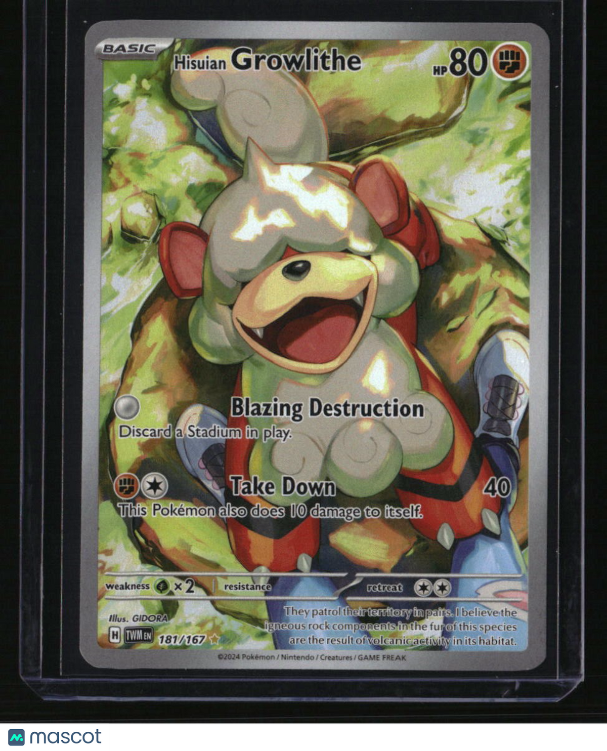 SV06: Twilight Masquerade Hisuian Growlithe