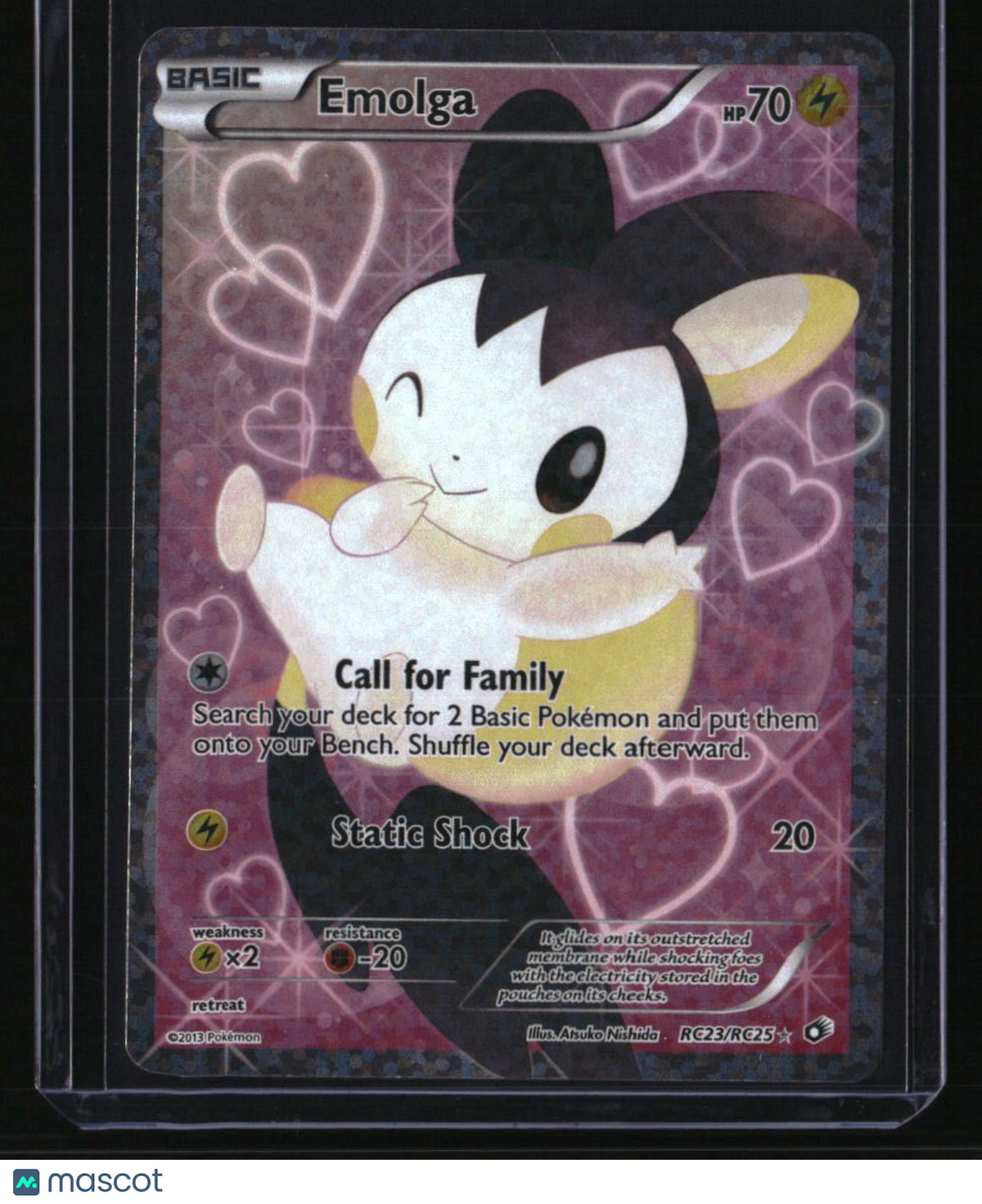 Legendary Treasures: Radiant Collection Emolga (Full Art)