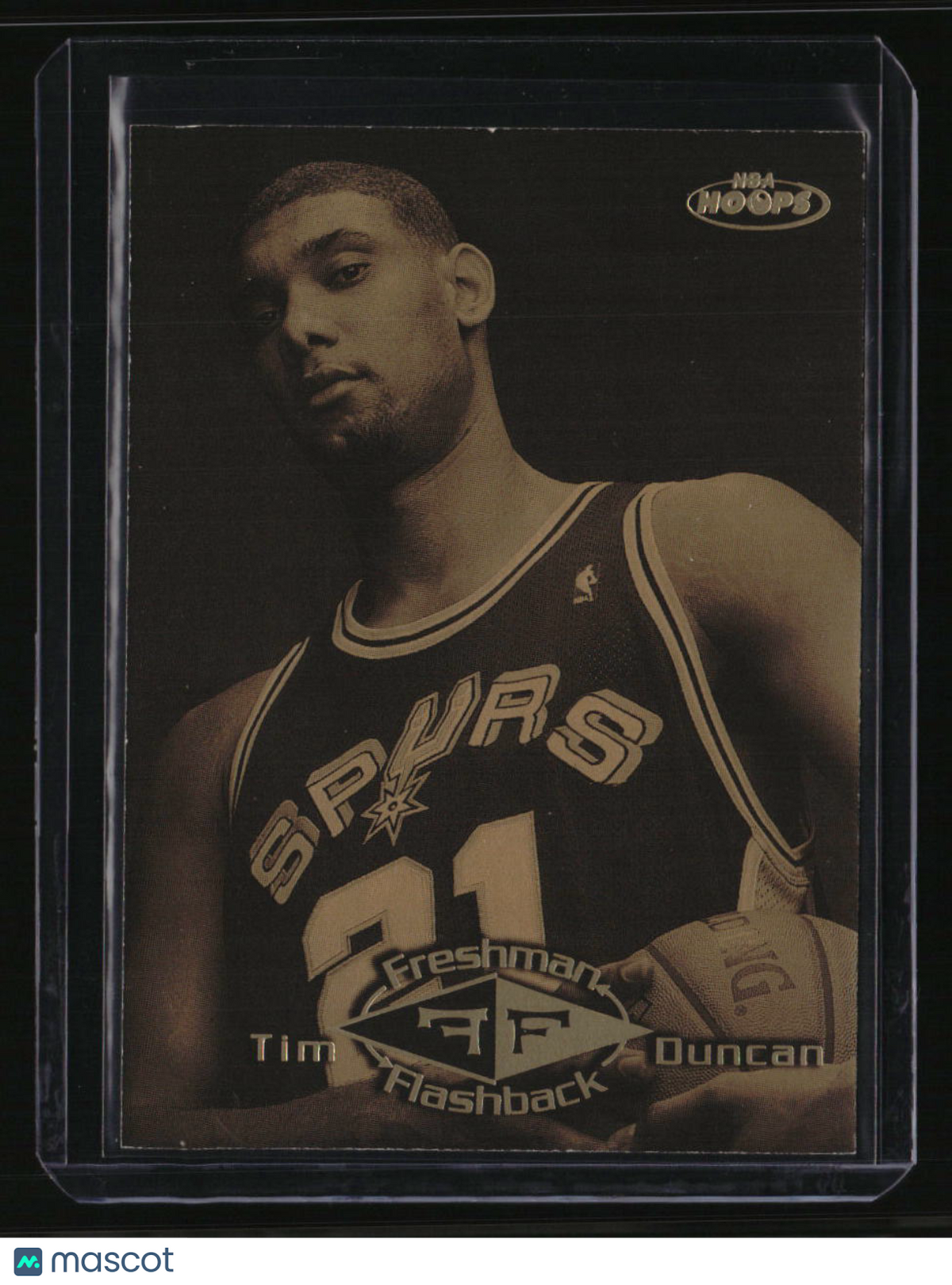 1998-99 Hoops Tim Duncan Freshman Flashback #/1000