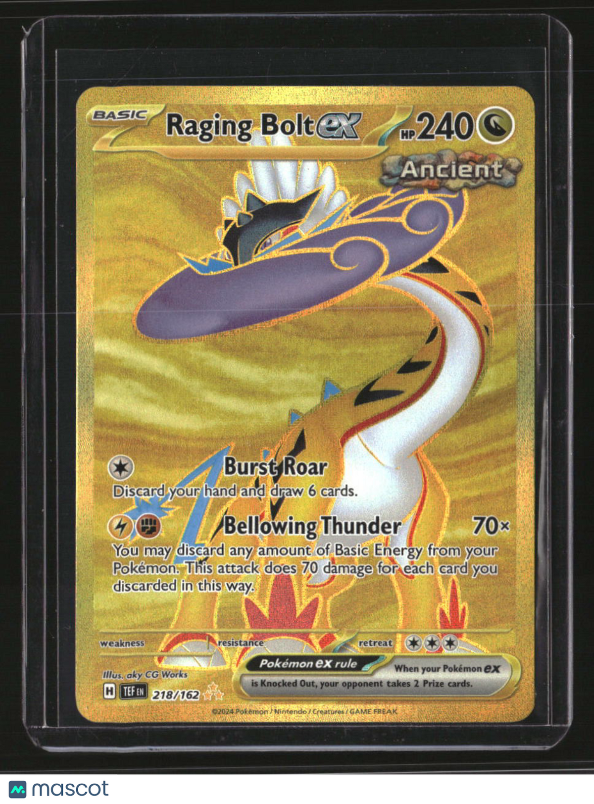SV05: Temporal Forces Raging Bolt ex