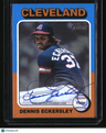 2024 Topps Heritage Dennis Eckersley Real One Autographs
