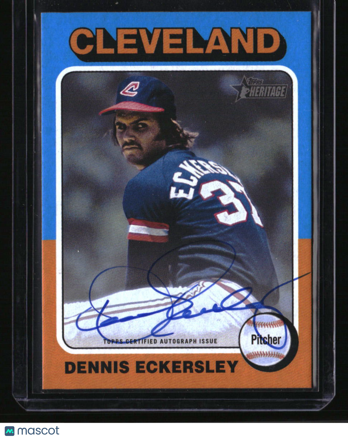 2024 Topps Heritage Dennis Eckersley Real One Autographs