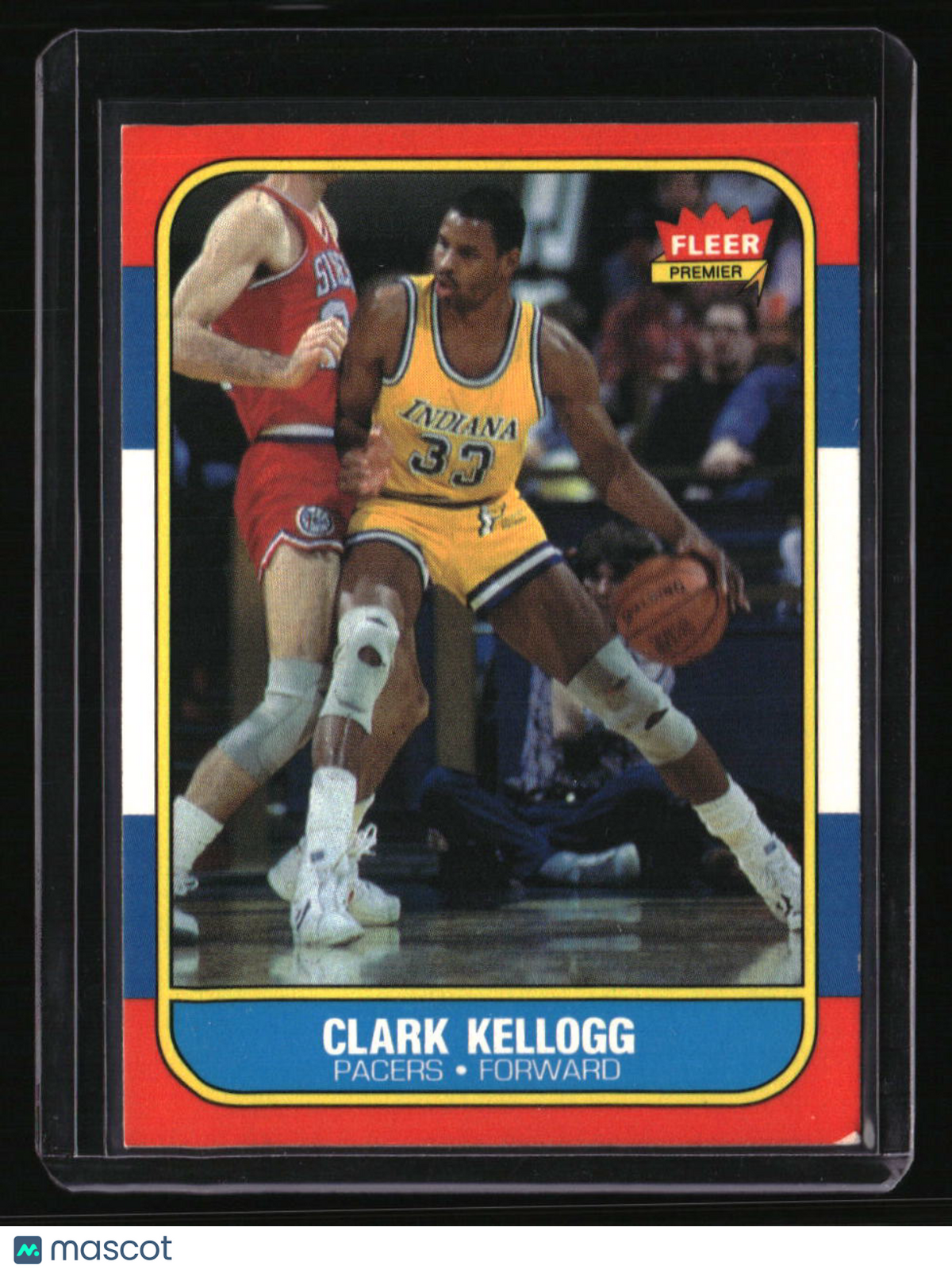 1986-87 Fleer Clark Kellogg