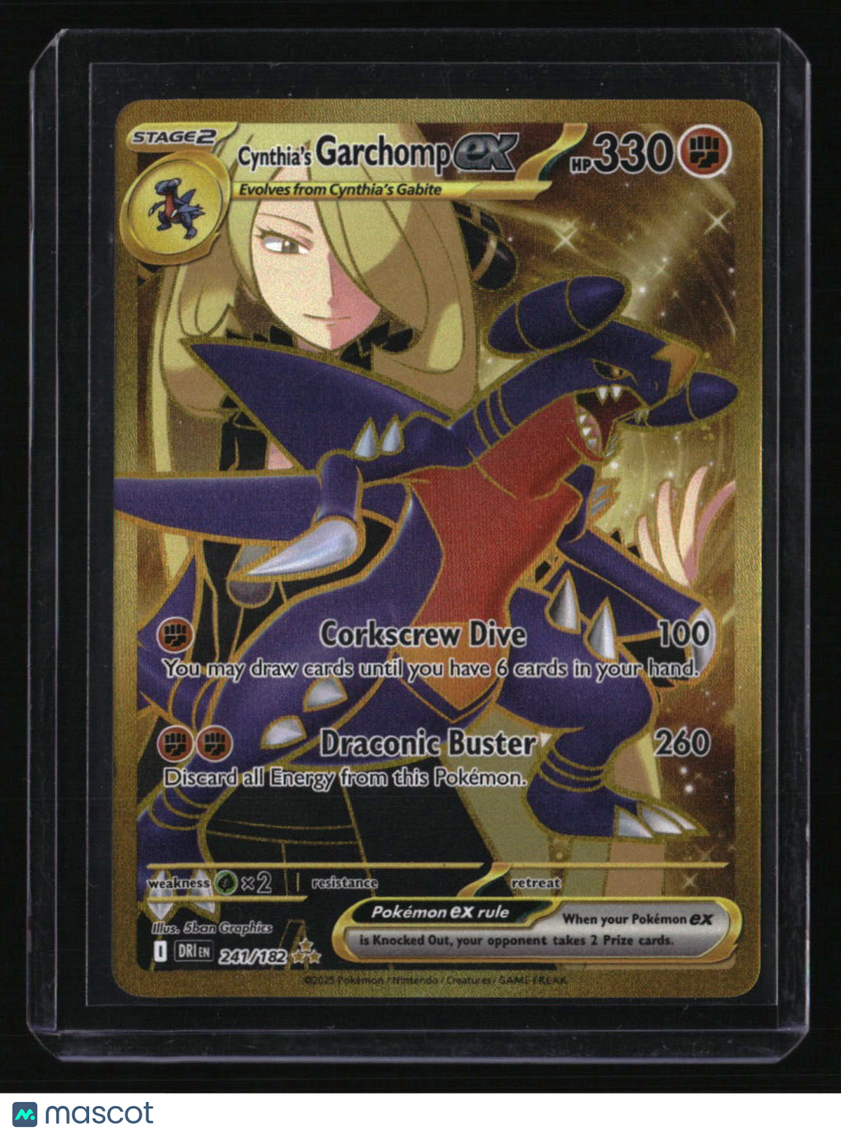 SV10: Destined Rivals Cynthia's Garchomp ex