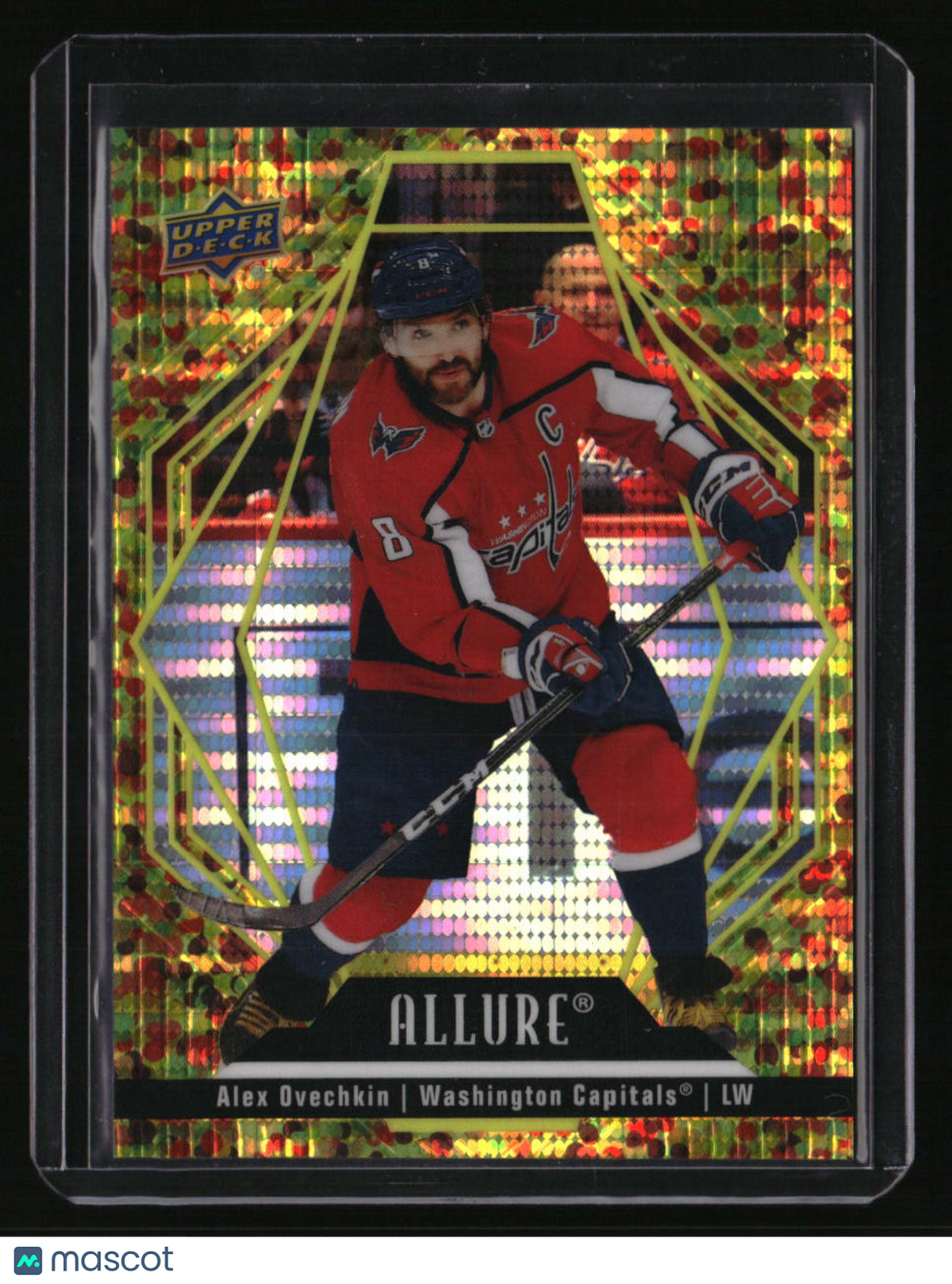 2022-23 Upper Deck Allure Alex Ovechkin Glitter Bomb Gold #/199