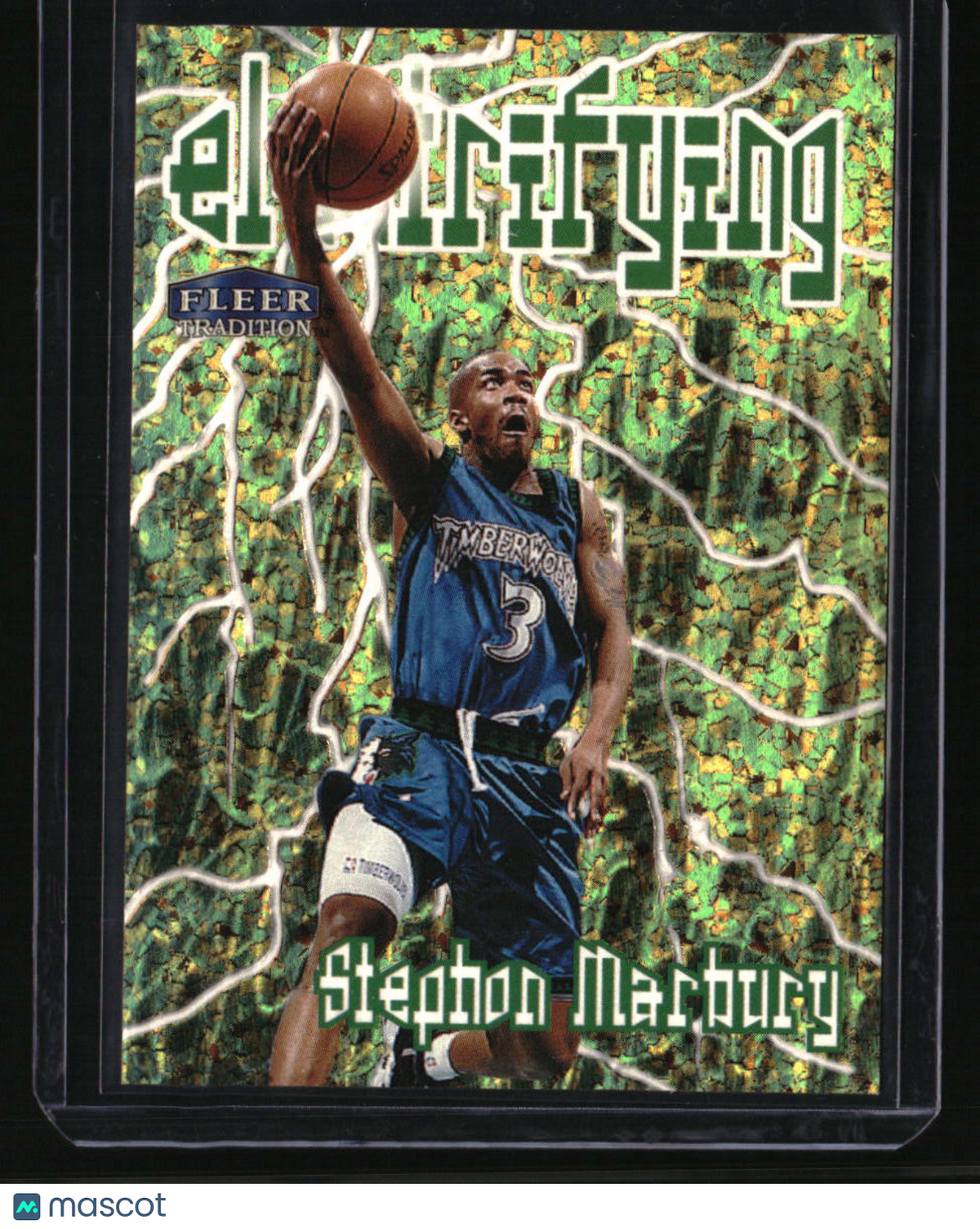 1998-99 Fleer Tradition Stephon Marbury Electrifying