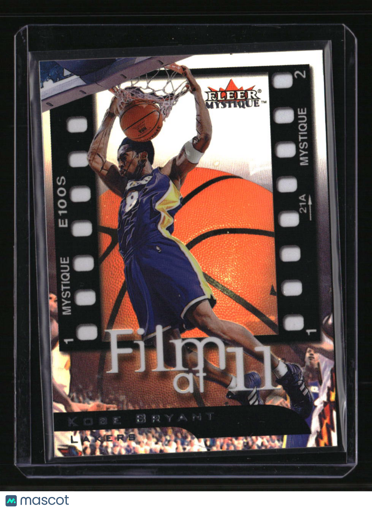 2000-01 Fleer Mystique Kobe Bryant Film at Eleven