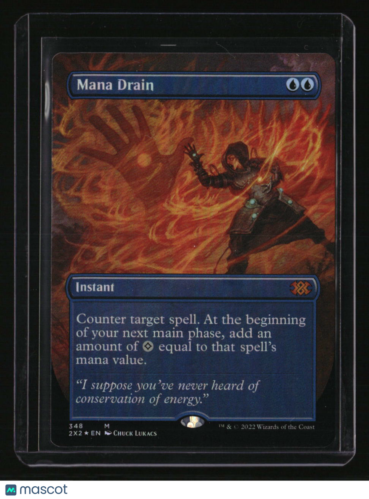 Double Masters 2022 Mana Drain (Borderless) Foil
