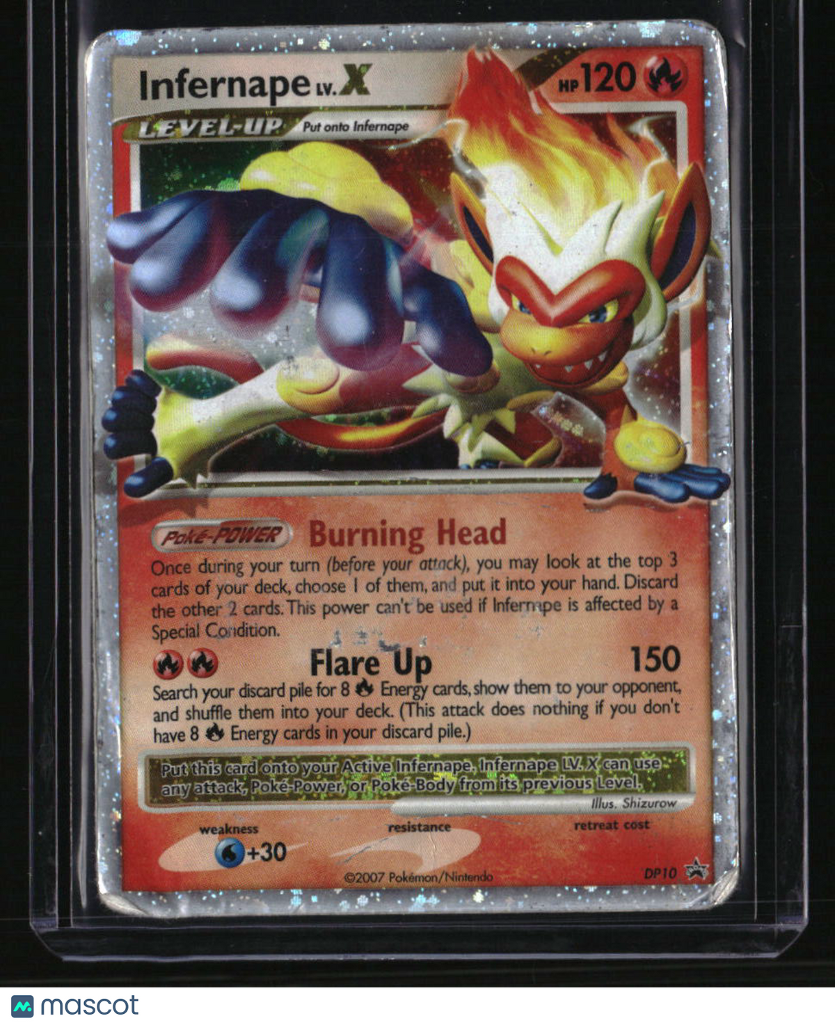 Diamond and Pearl Promos Infernape LV.X