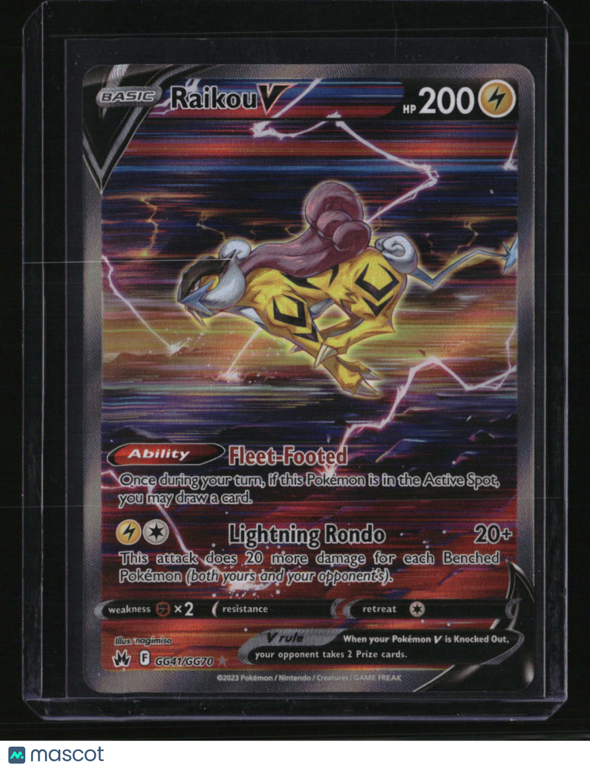 Crown Zenith: Galarian Gallery Raikou V