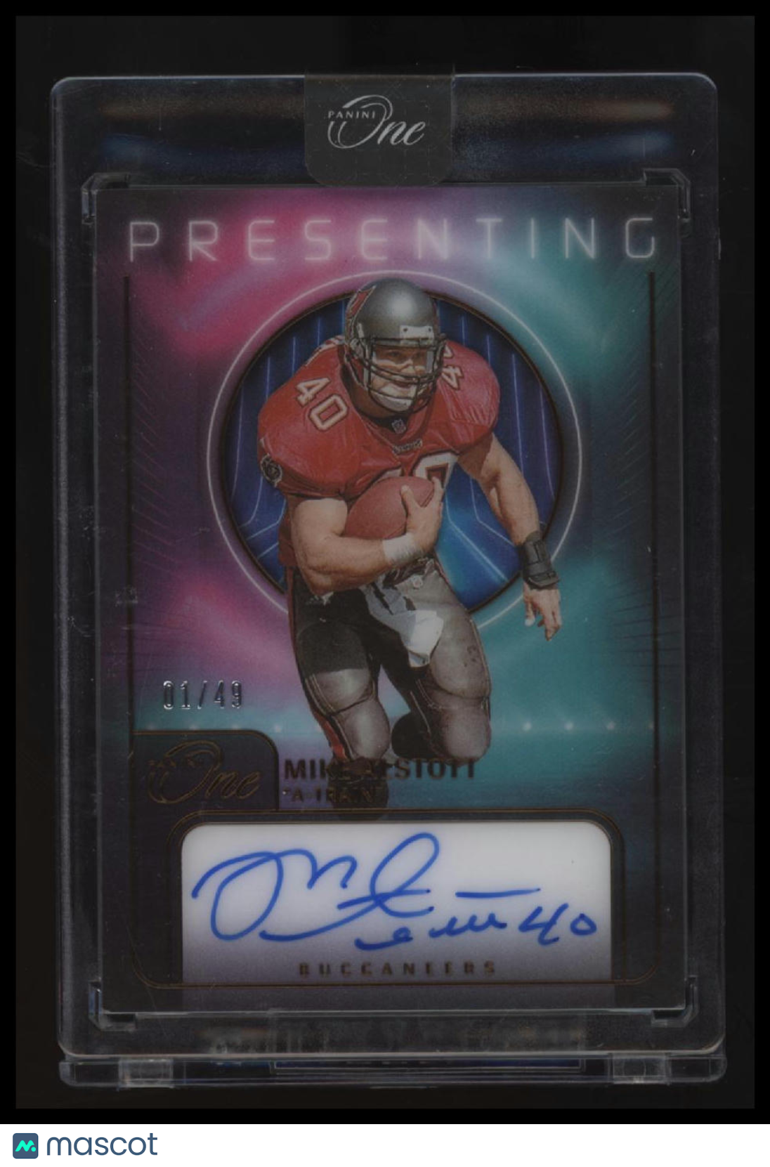 2023 Panini One Mike Alstott Bronze #/49