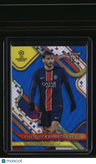 2024-25 Finest UEFA Club Competitions Khvicha Kvaratskhelia Blue Refractor #/75
