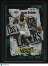 2025-26 Topps LeBron James The Daily Dribble Green Rainbow #/99