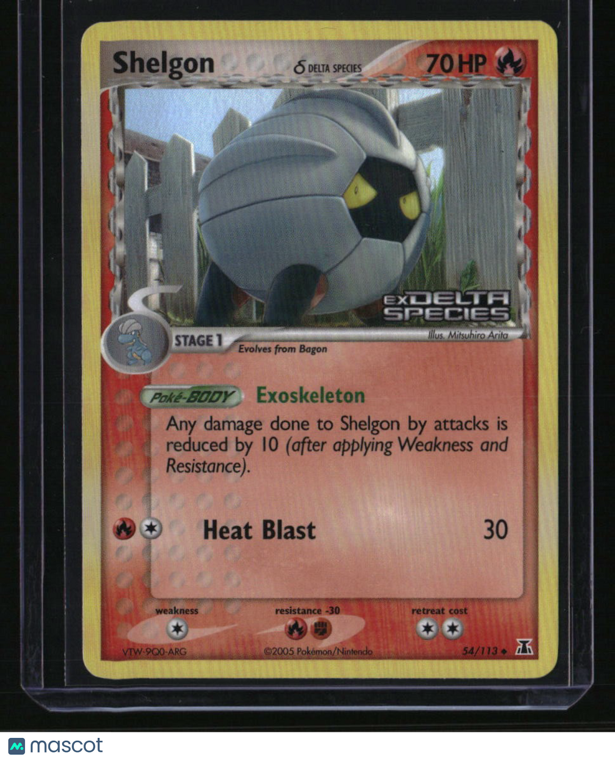 EX Delta Species Shelgon Reverse Holo