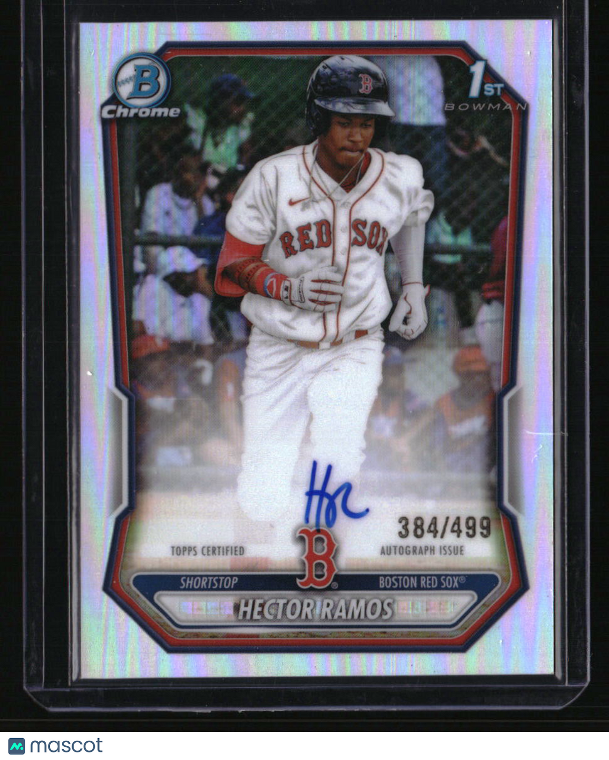 2026 Bowman Hector Ramos Chrome Prospect Autographs Refractors #/499