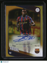 2025-26 Topps UEFA Club Competitions Eric Abidal Base Autographs Gold Foil #/50