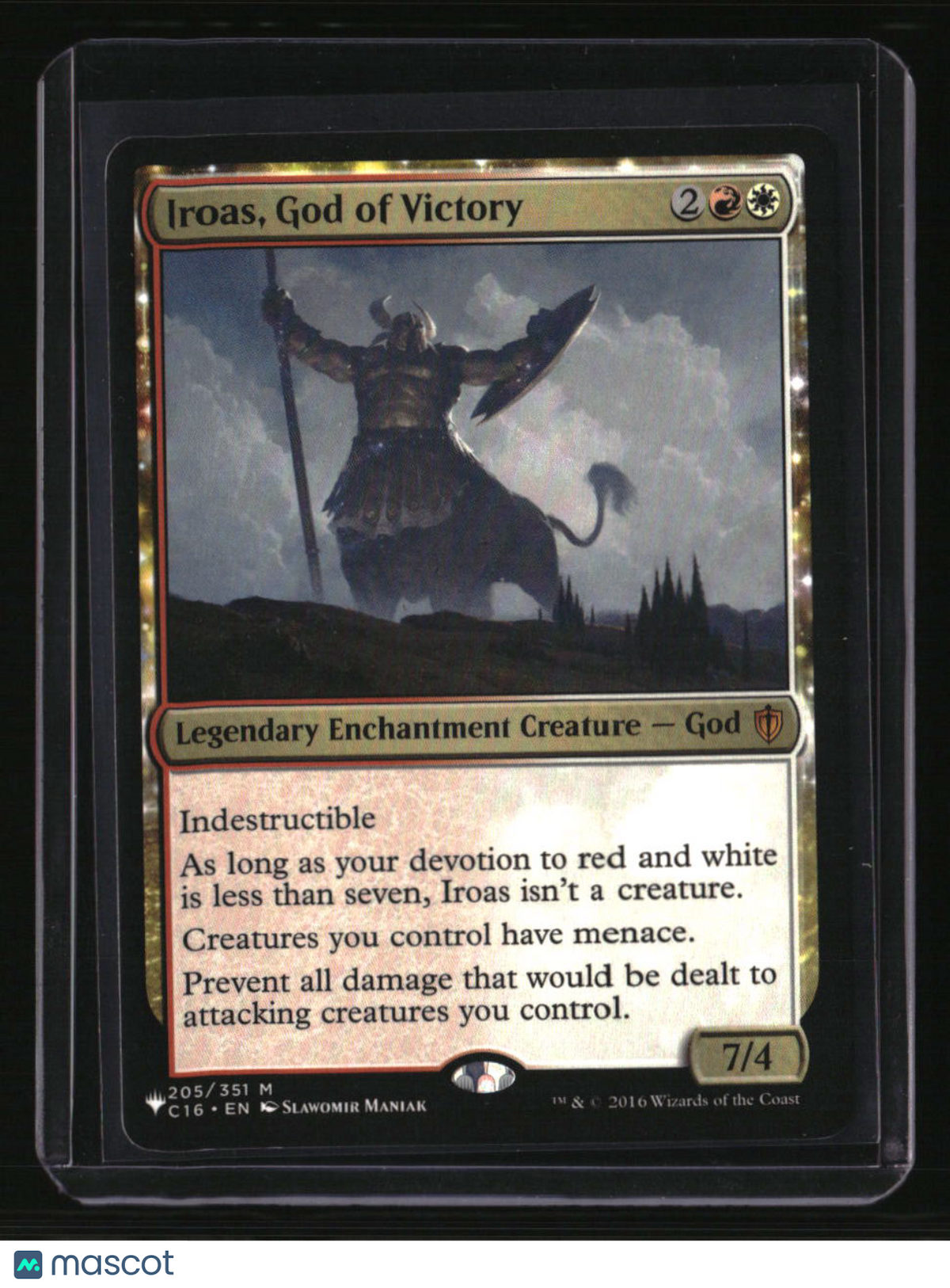 The List Reprints Iroas, God of Victory