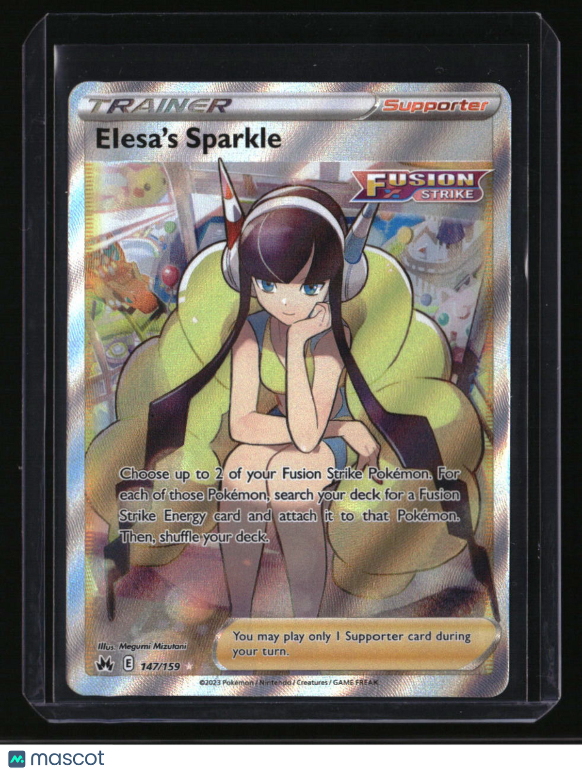 Crown Zenith Elesa's Sparkle (Full Art)