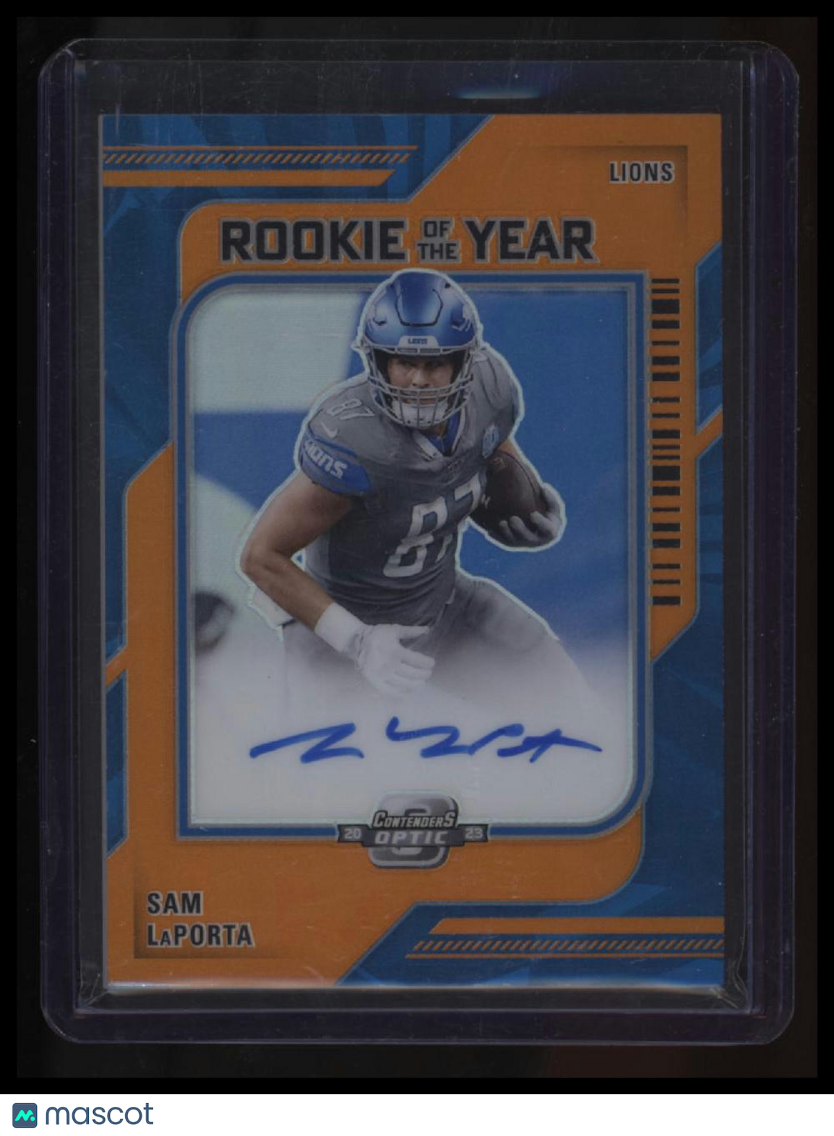 2023 Panini Contenders Optic Sam LaPorta Rookie of the Year Contenders #/50