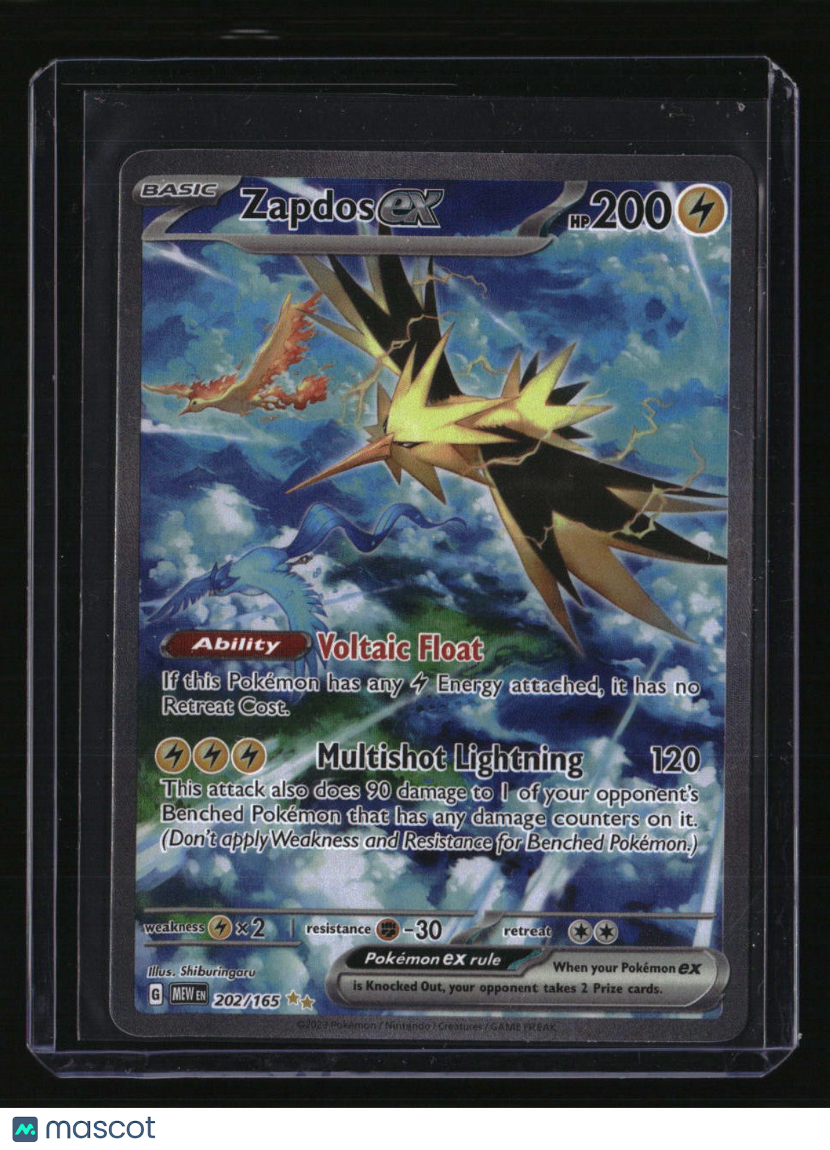 SV: Scarlet & Violet 151 Zapdos ex