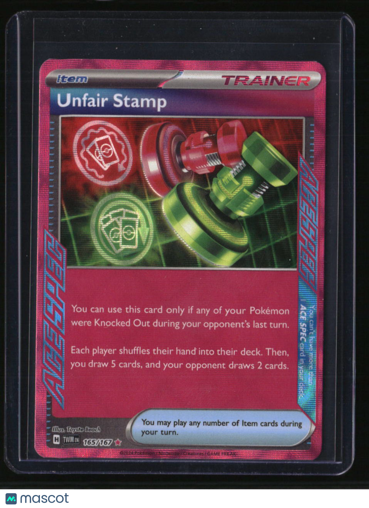 SV06: Twilight Masquerade Unfair Stamp