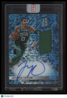 2017-18 Panini Spectra Jayson Tatum Neon Blue RPA #/99