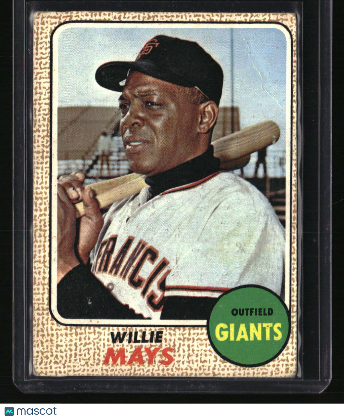 1968 Topps Willie Mays