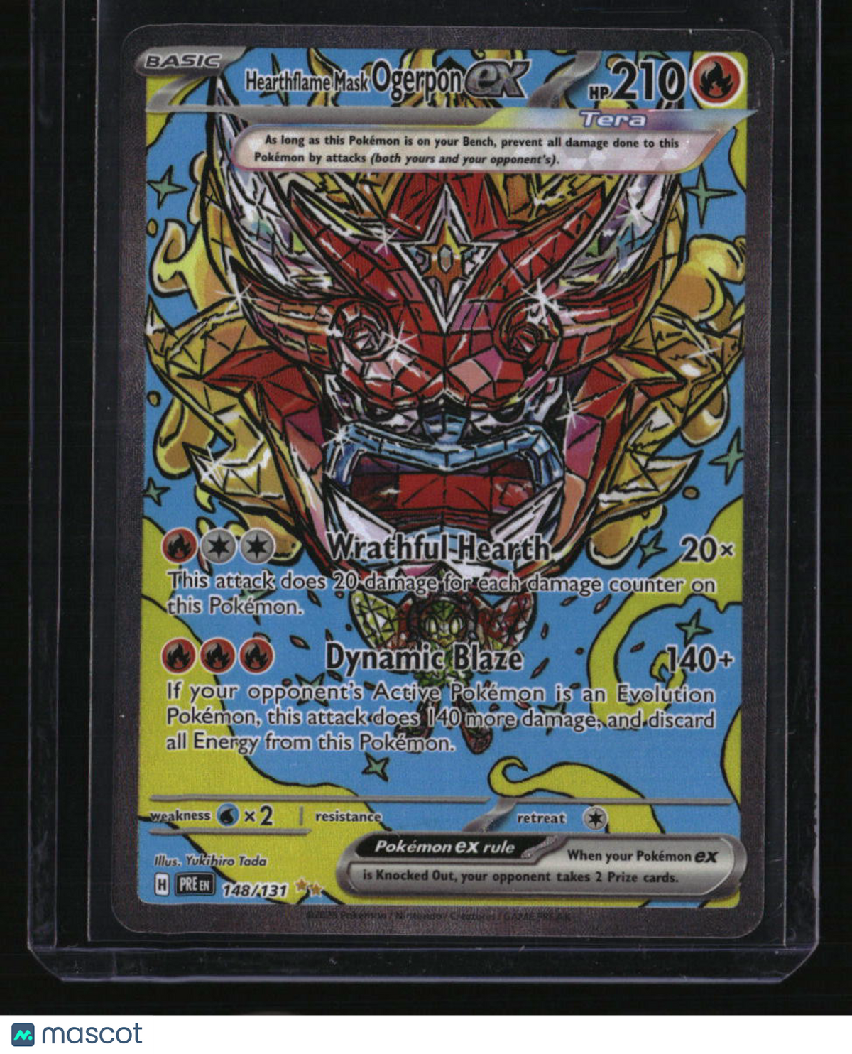 SV: Prismatic Evolutions Hearthflame Mask Ogerpon ex