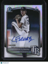 2025 Bowman Draft Cooper Flemming Chrome Prospect Autographs Refractor #/499