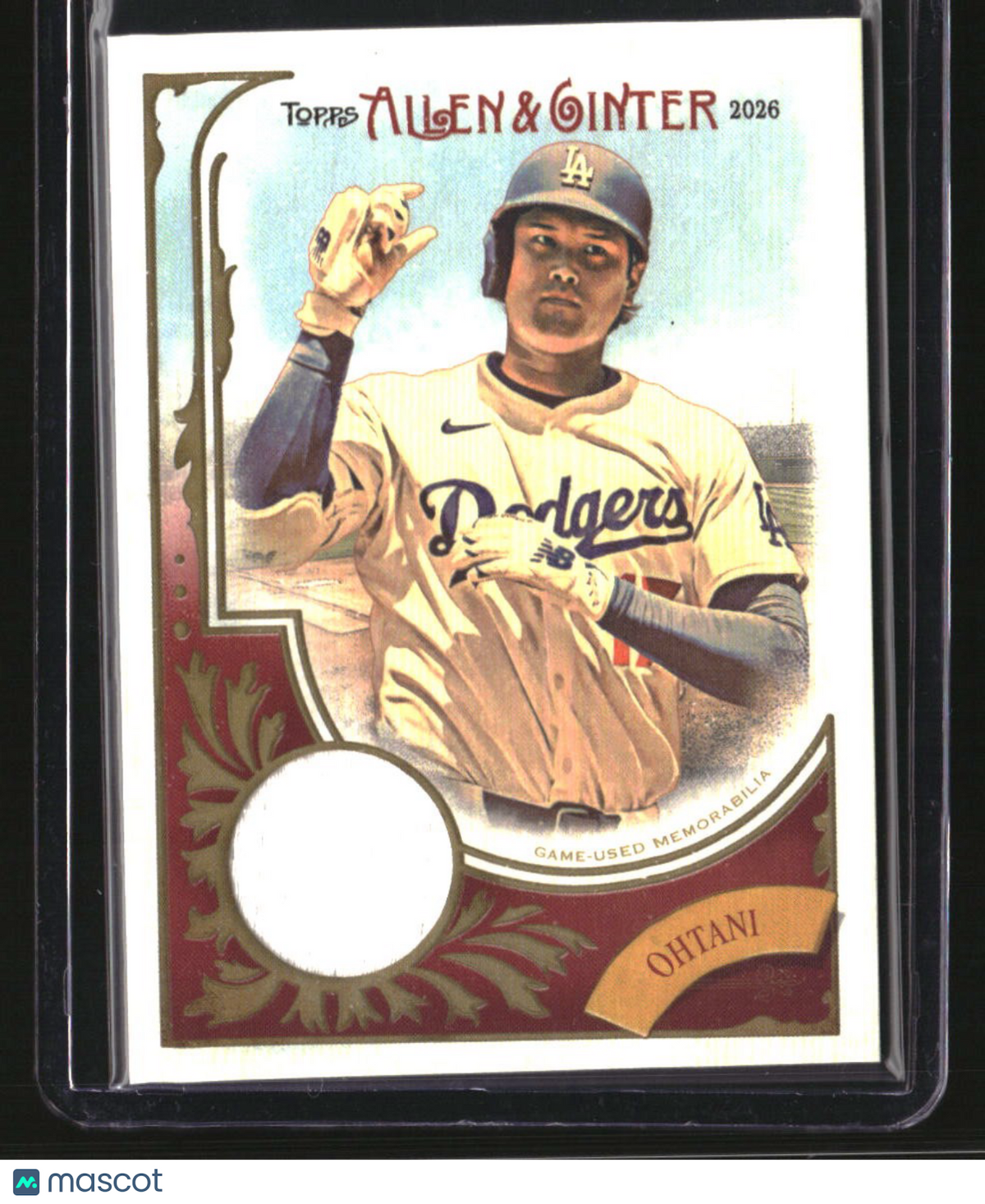 2026 Topps Allen & Ginter Shohei Ohtani Full-Size Relic A